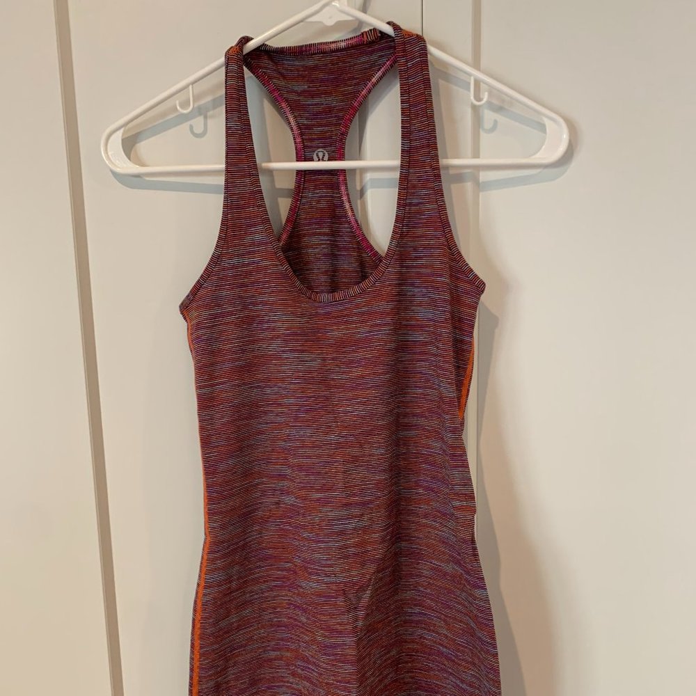 lululemon athletica cool racerback tank multicolor